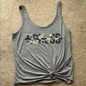 Young & Reckless tied tank